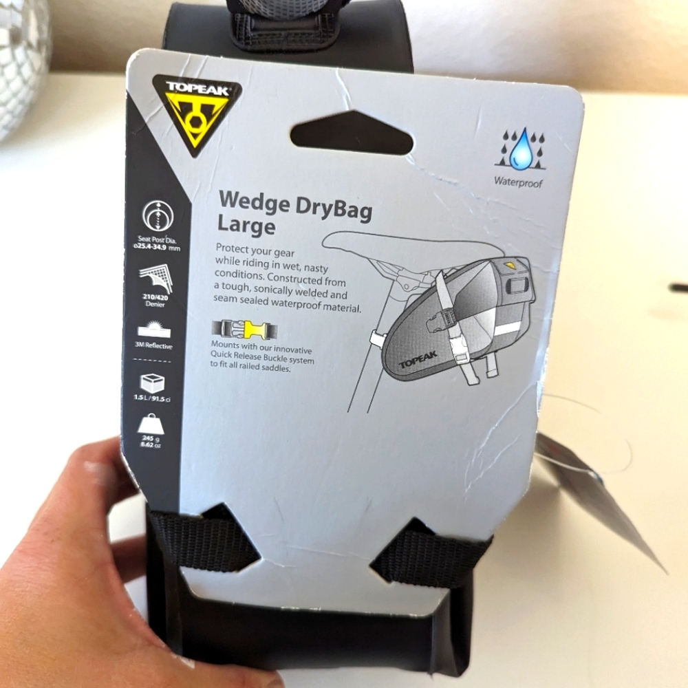 Topeak Wedge Dry bag nwt large